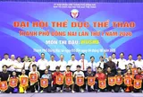 Khai mạc Giải Wushu Đại hội Thể dục thể thao thành phố Đồng Nai 2026