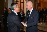 Chủ tịch FIFA đánh giá cao sự tiến bộ của Bóng đá Việt Nam