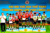 Thống trị đường đua Núi Dài Năm Giếng, phường Tịnh Biên giành ngôi nhất toàn đoàn môn Xe đạp địa hình