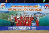 Đà Nẵng vô địch Giải Bóng đá Bãi biển vô địch quốc gia 2026