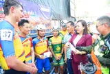 Đội tuyển xe đạp Đồng Tháp tăng tốc luyện tập hướng đến Đại hội Thể thao toàn quốc