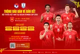 Mở bán vé trực tuyến trận bán kết sân nhà của đội tuyển Việt Nam tại ASEAN Cup 2026