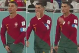 Khoảnh khắc Ronaldo thò tay xuống quần đùi và lấy thứ gì đó ra để nhai tại World Cup 