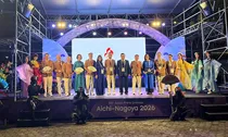 Lễ thượng cờ của Đoàn Thể thao Người khuyết tật Việt Nam tại ASIAN Para Games 5