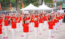 Tổ chức Lễ phát động phong trào “Mỗi người dân lựa chọn ít nhất một môn thể thao phù hợp để tập luyện thường xuyên”