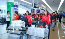 Đoàn Thể thao Việt Nam đặt chân tới Nhật Bản, sẵn sàng cho ASIAD 20