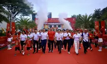 Hơn 13.500 người tại TP.HCM tham gia Lễ phát động Phong trào toàn dân tập luyện thể thao