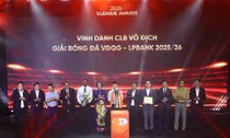 V.League Awards 2026: Công an Hà Nội thâu tóm các danh hiệu