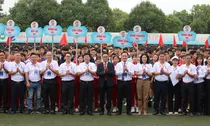 Trường Đại học Thể dục thể thao TP.HCM rộn ràng ngày hội tuyển sinh năm 2026