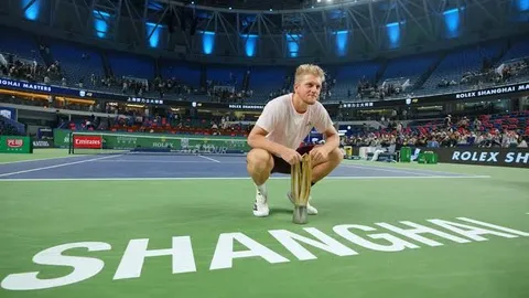 Davidovich Fokina đăng quang Thượng Hải Masters 2026