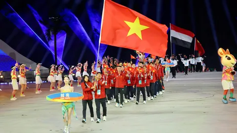 Rực rỡ Lễ khai mạc Đại hội Thể thao Bãi biển châu Á 2026