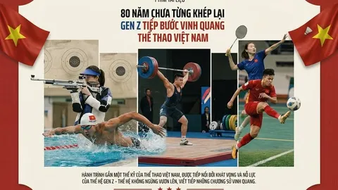 80 năm chưa từng khép lại - Gen Z tiếp bước vinh quang Thể thao Việt Nam