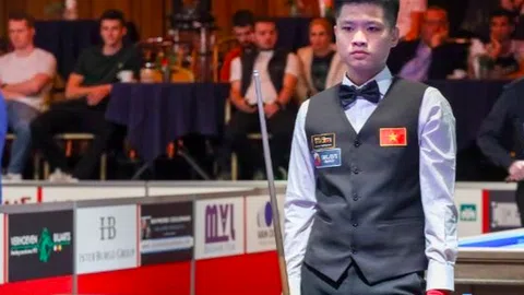 Lê Xuân Ân lọt vào 8 cơ thủ trẻ Billiards Carom 3 băng xuất sắc nhất thế giới