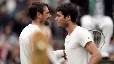 Wimbledon: Jeremy Chardy kết thúc sự nghiệp bằng trận thua Alcaraz