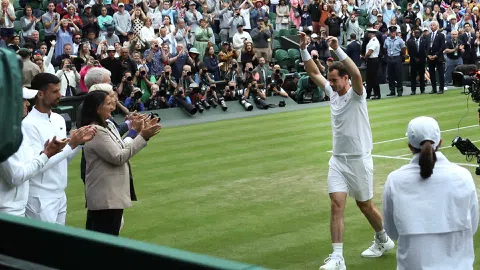 Wimbledon vinh danh Andy Murray với video tri ân xúc động 