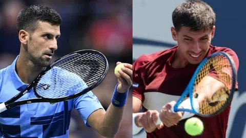 Popyrin gây sốc khi loại Djokovic ở vòng 3 US Open