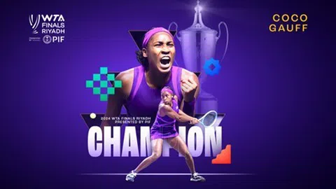 Coco Gauff vô địch WTA Finals 2024