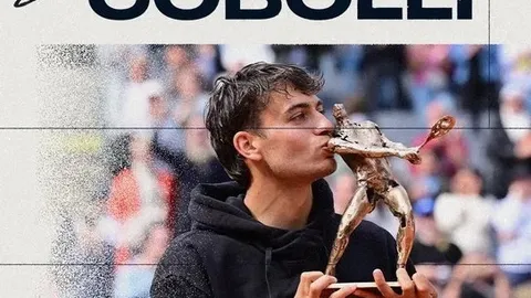 Cobolli vô địch giải Quần vợt Hamburg Open