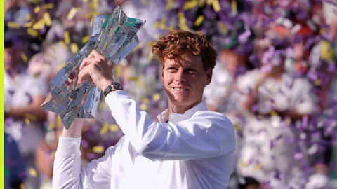 Sinner vô địch giải quần vợt Indian Wells 