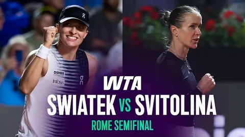 Svitolina biến Swiatek thành cựu vô địch Italia mở rộng