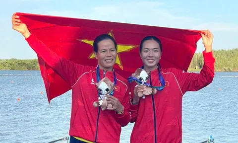 Lập cú "poker" huy chương nghẹt thở, Rowing Việt Nam đại thắng tại ASIAD 20