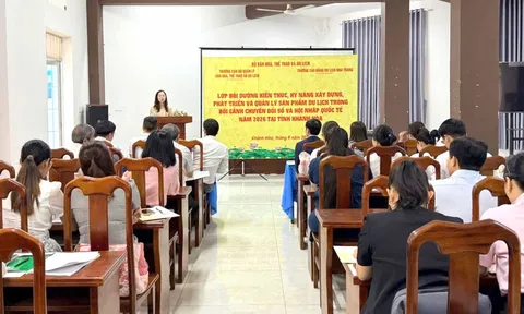 Nâng cao kỹ năng xây dựng, phát triển và quản lý sản phẩm du lịch trong bối cảnh chuyển đổi số
