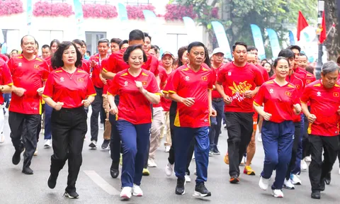 Lễ phát động Phong trào toàn dân tập luyện thể thao: Lan tỏa mạnh mẽ phong trào thể thao trên cả nước