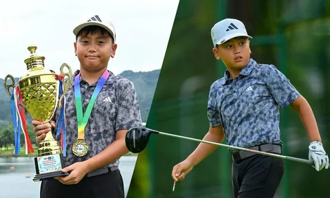 Golfer Nguyễn Thái Sơn vô địch bảng C Giải Singha International Junior Golf Club 2026