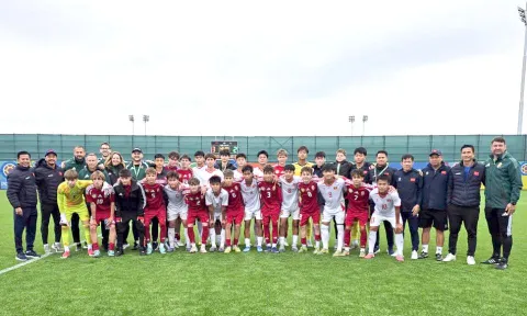 Ghi 33 bàn sau 10 trận, U15 Việt Nam hoàn tất chuyến cọ xát quý giá tại FIFA U15 World Cup 2026