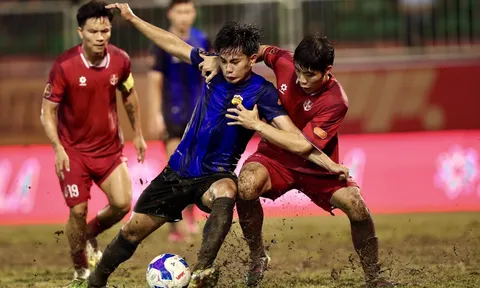 V.League 2026-2027: Lội bùn đá bóng tại Pleiku Arena
