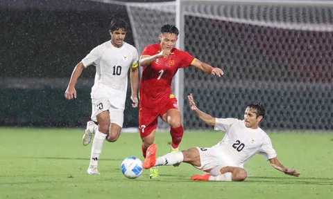 Môn Bóng đá ASIAD 20: Thi đấu lấn lướt nhưng đội tuyển Olympic Việt Nam vẫn phải chia điểm với Kuwait
