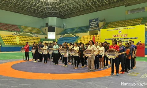 Gần 100 vận động viên tranh tài tại Giải Vật Đại hội Thể dục thể thao thành phố Huế lần thứ X năm 2026