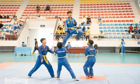 Khởi tranh môn Vovinam và Đẩy gậy tại Đại hội Thể dục thể thao tỉnh An Giang lần thứ I năm 2026