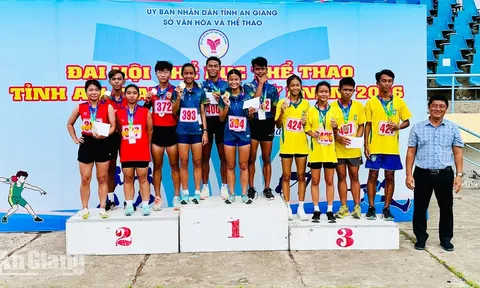 Đại hội Thể dục thể thao tỉnh An Giang lần thứ I năm 2026: Xã Châu Thành thắng lớn, dẫn đầu môn Điền kinh
