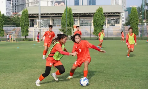 Tiền vệ Trương Yến Linh quyết tâm cùng U17 nữ Việt Nam vượt qua vòng loại châu Á, nuôi giấc mơ World Cup