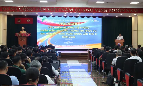 Chuẩn hóa vận hành số cho Đại hội Thể thao toàn quốc lần thứ X năm 2026