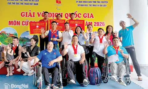Vận động viên cử tạ Phạm Tống Trọng: Hơn 20 năm viết nên khát vọng từ đôi chân bại liệt