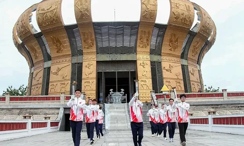 Trang trọng nghi thức xin lửa, rước đuốc Đại hội Thể dục thể thao TP. Cần Thơ lần thứ X năm 2026