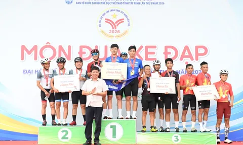 Tây Ninh tổ chức thành công Giải đua Xe đạp Đại hội Thể dục thể thao lần thứ I năm 2026