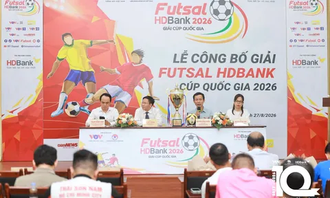 Giải Futsal HDBank Cúp Quốc gia 2026: Dấu ấn 10 năm đồng hành và sức bật mới