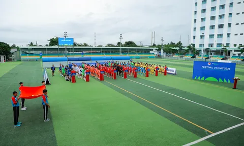 Khai mạc Festival U13 nữ 2026: Ươm mầm tài năng trẻ tại khu vực Nam Bộ