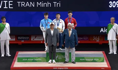 Chinh phục mức tạ 170kg cử đẩy, Trần Minh Trí giành huy chương đồng Cử tạ nghẹt thở tại ASIAD 20