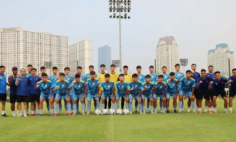 U16 Việt Nam lên đường sang Trung Quốc, sẵn sàng thử lửa tại Peace Cup 2026