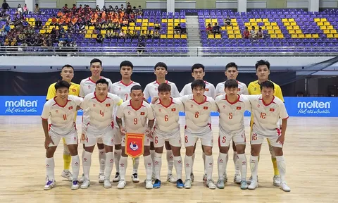 Đội tuyển futsal nam Việt Nam thăng tiến ngoạn mục, lọt tốp 20 thế giới trên Bảng xếp hạng FIFA