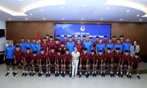 VFF tổ chức đào tạo về dinh dưỡng trong bóng đá và phòng tránh chấn thương cho đội tuyển U17 Việt Nam