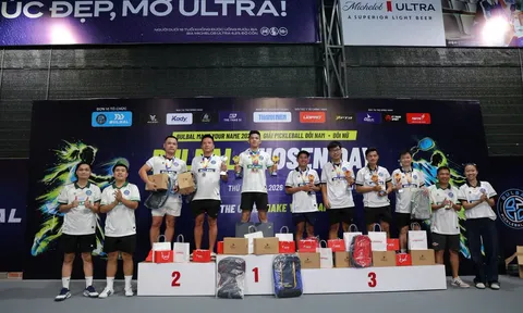 Sôi động sân khấu Pickleball TP.HCM: BULBAL CHOSEN DAY tìm ra các nhà vô địch đôi nam và đôi nữ