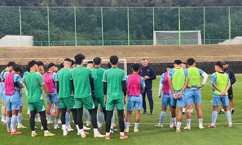 Đội tuyển U17 Việt Nam tập buổi đầu tiên tại Hàn Quốc, hướng tới FIFA U17 World Cup 2026