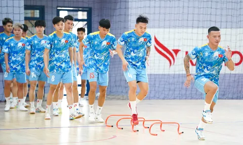 Đội tuyển futsal Việt Nam hội quân chuẩn bị cho AIMAG 2026 với nhiều gương mặt mới