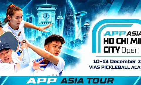 Giải đấu quốc tế APP Asia Tour lần đầu đến Việt Nam: Hơn 1.500 vận động viên tranh tài tại TP.HCM