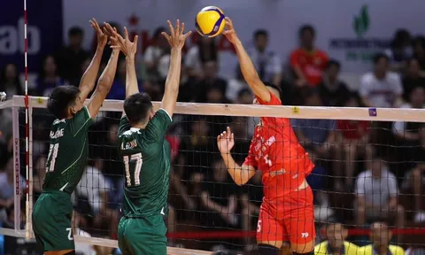 Derby bóng chuyền TP.HCM rực lửa: Đội bóng ngành Công an khẳng định bản lĩnh trước đối thủ cùng thành phố